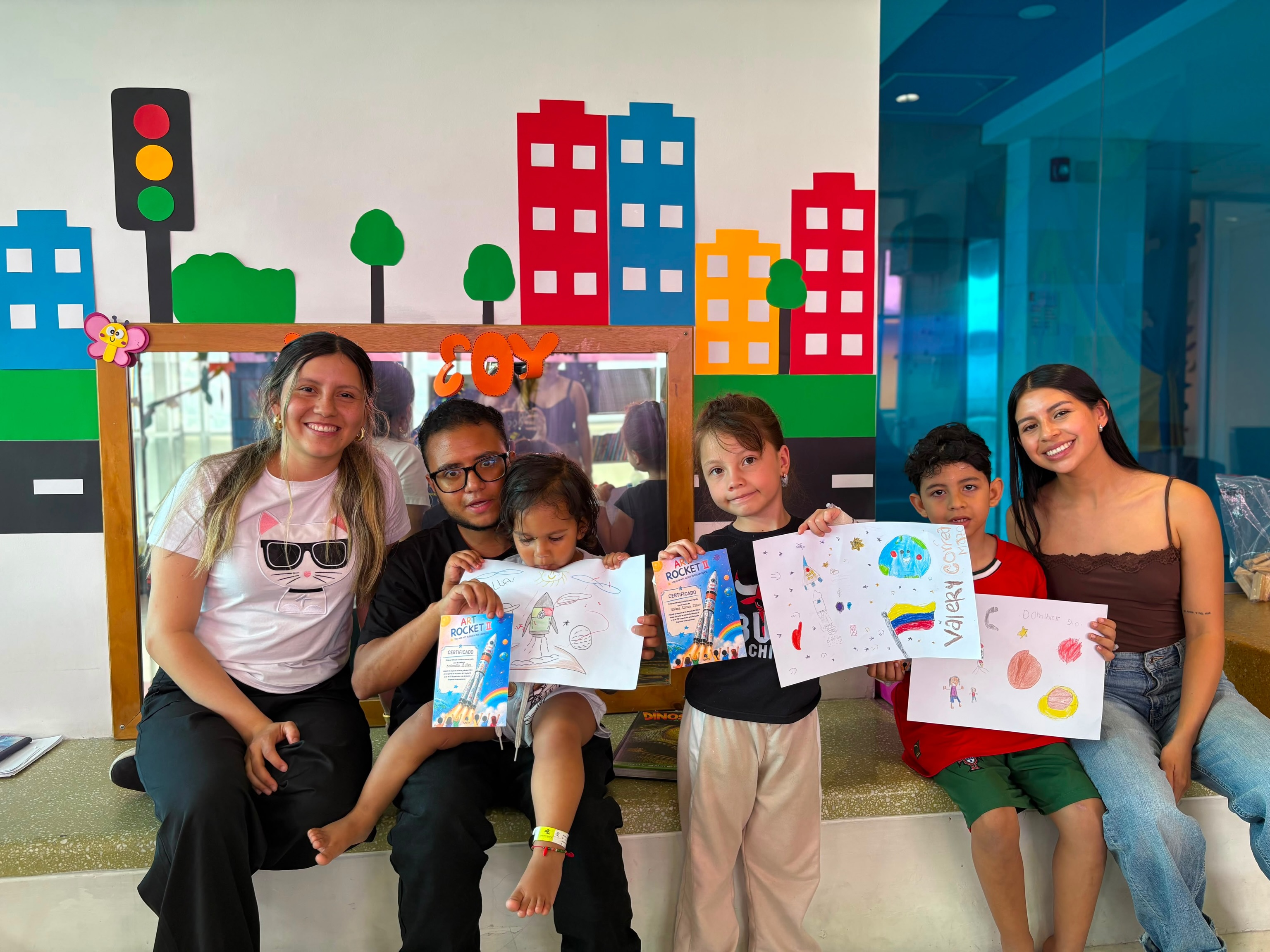 Art Rocket II: los sueños de niñas y niños colombianos ya viajaron al espacio 🚀